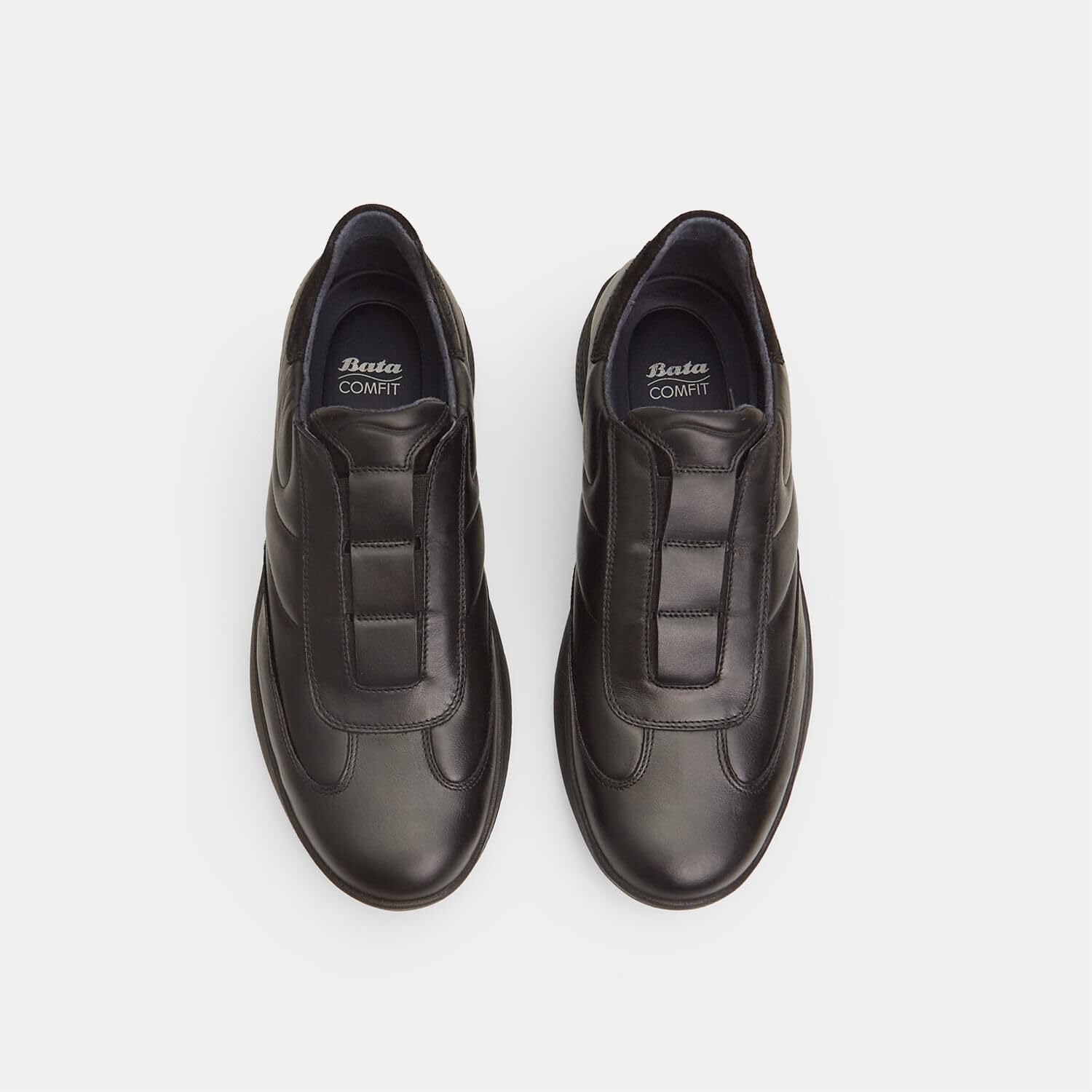Bata Comfit Slip On homme sneakers cuir sans lacets