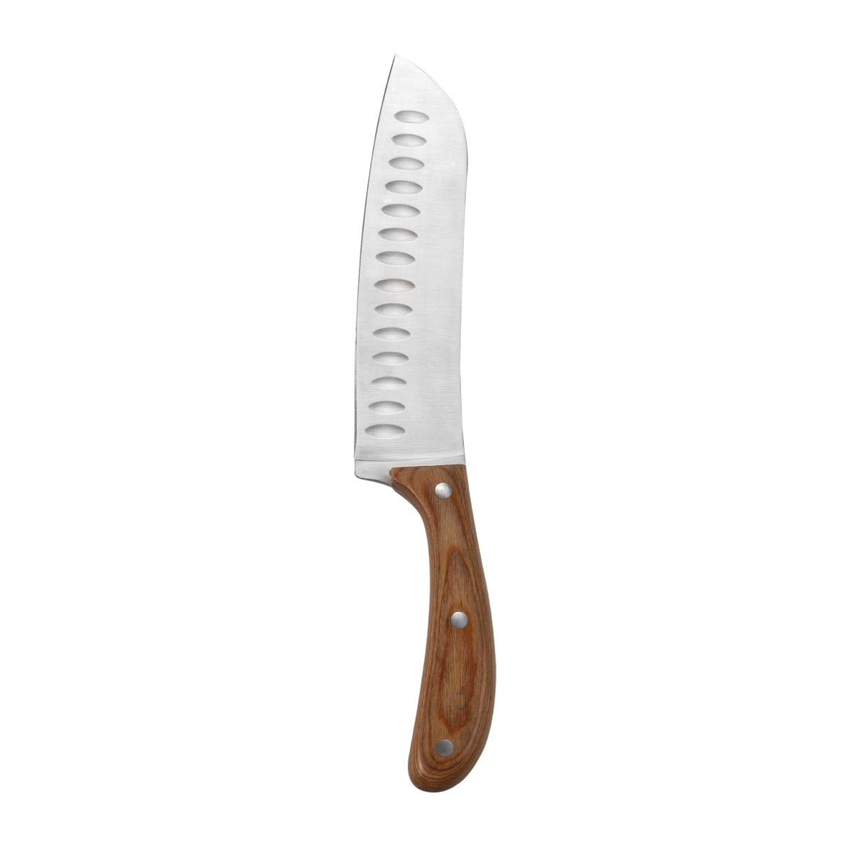Andrea House Set 2 couteaux santoku manche acacia cuisine