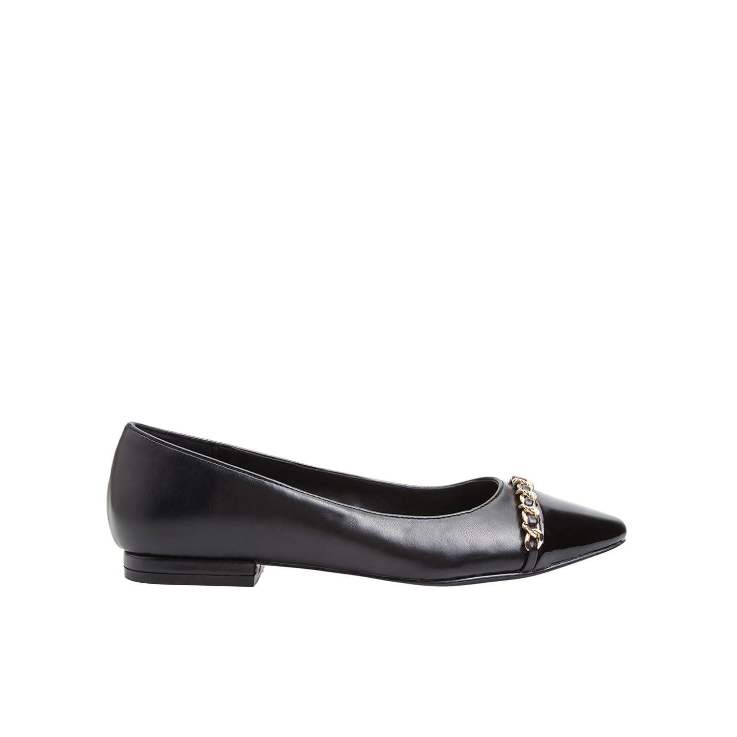 Bata Ballerines Femme à Chaîne Ballerines Noires Antidérapantes