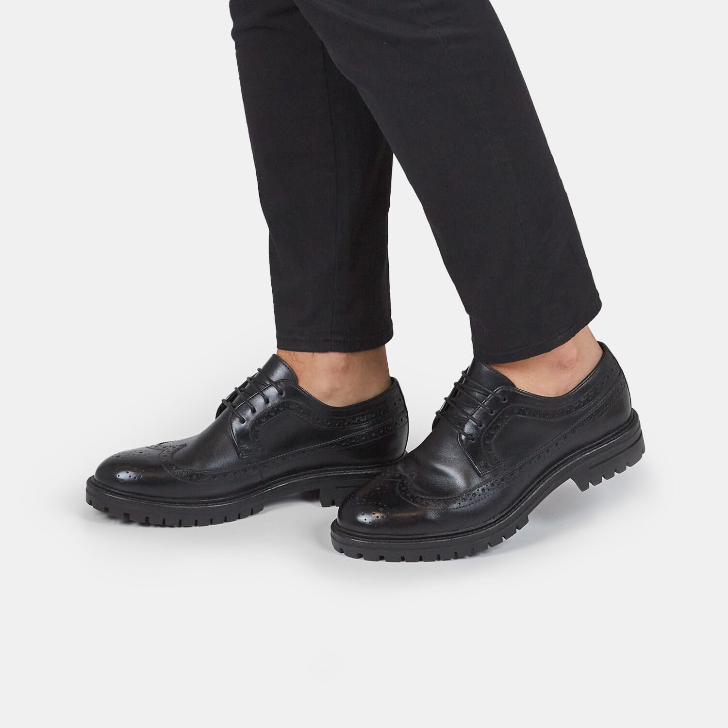 Bata Brogues chaussures à lacets cuir homme élégantes