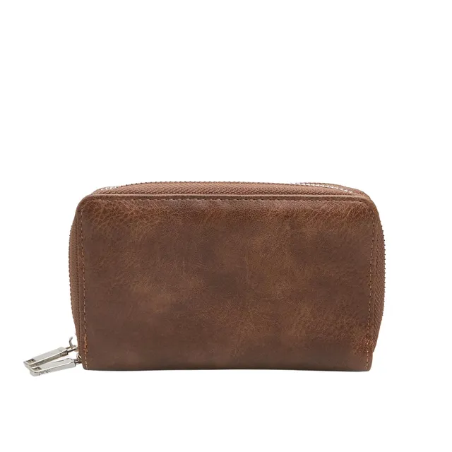 Bata Double Zip portefeuille femme pratique