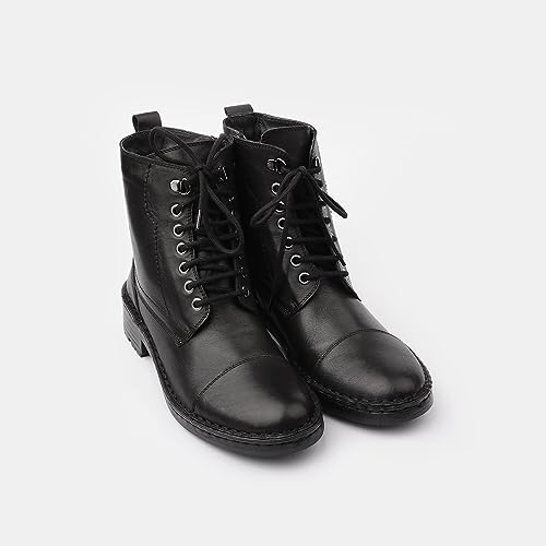 Bata Bottines à lacets femme cuir ville