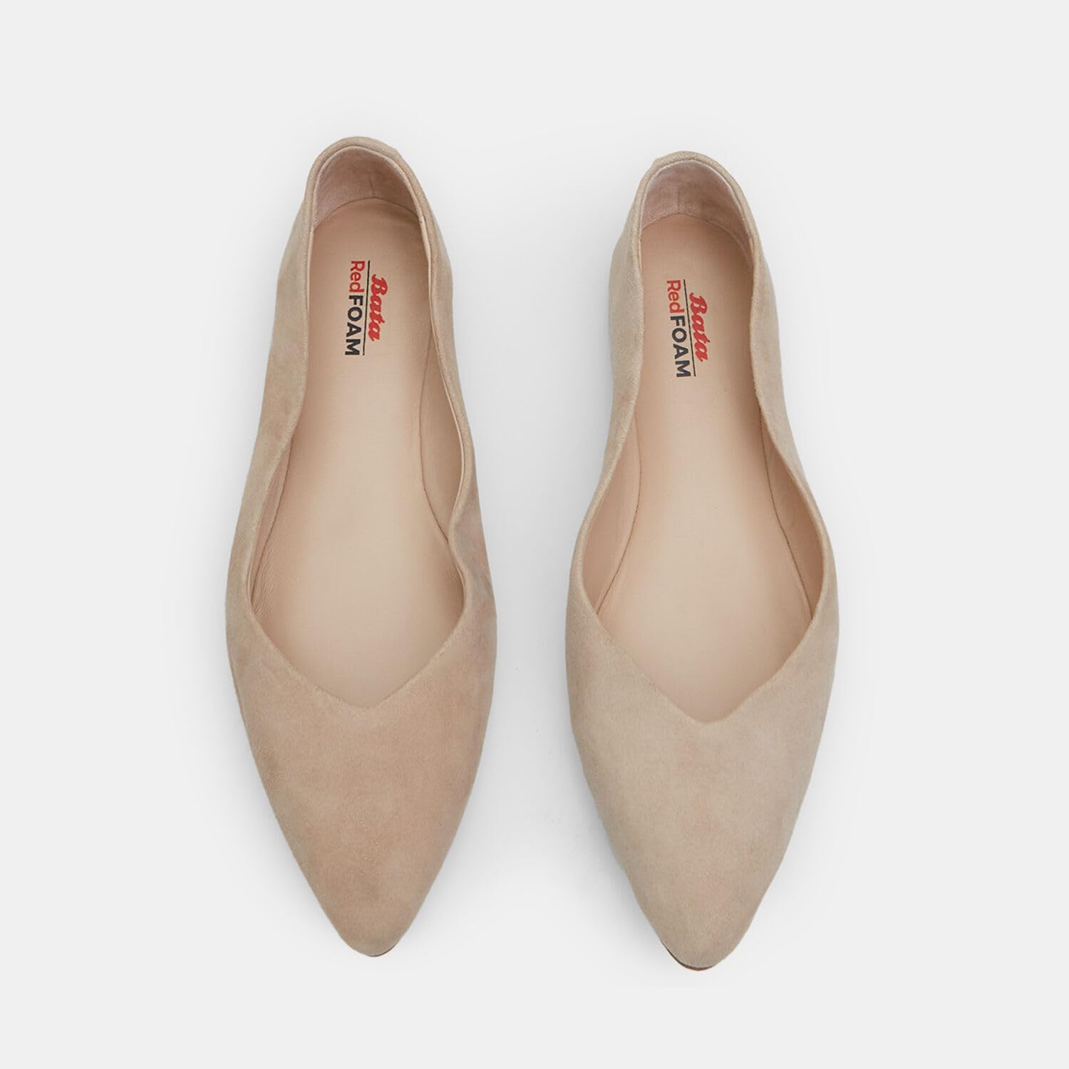 Bata Ballerines Daim Ballerines Femme Plates Confort