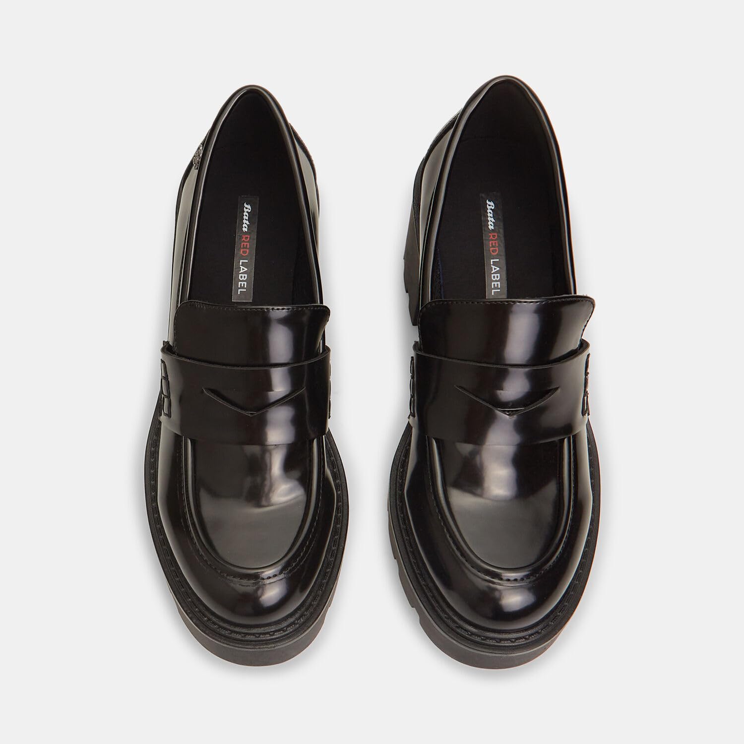 Bata Red Label mocassins femme talon bloc