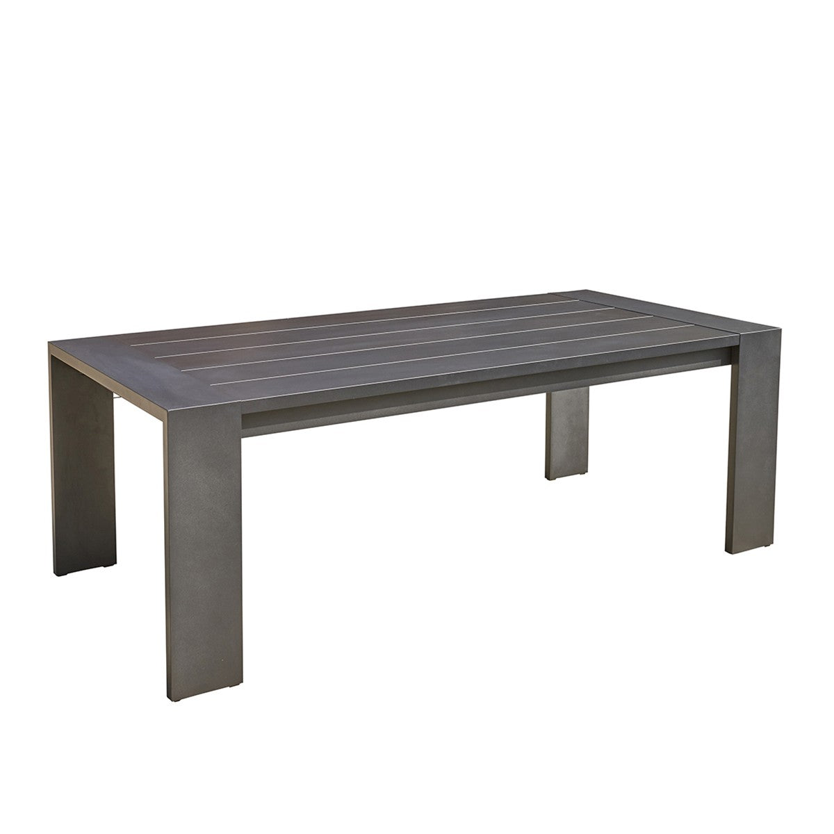 Berah Getah Ibiza table jardin alu noir 6 pers.
