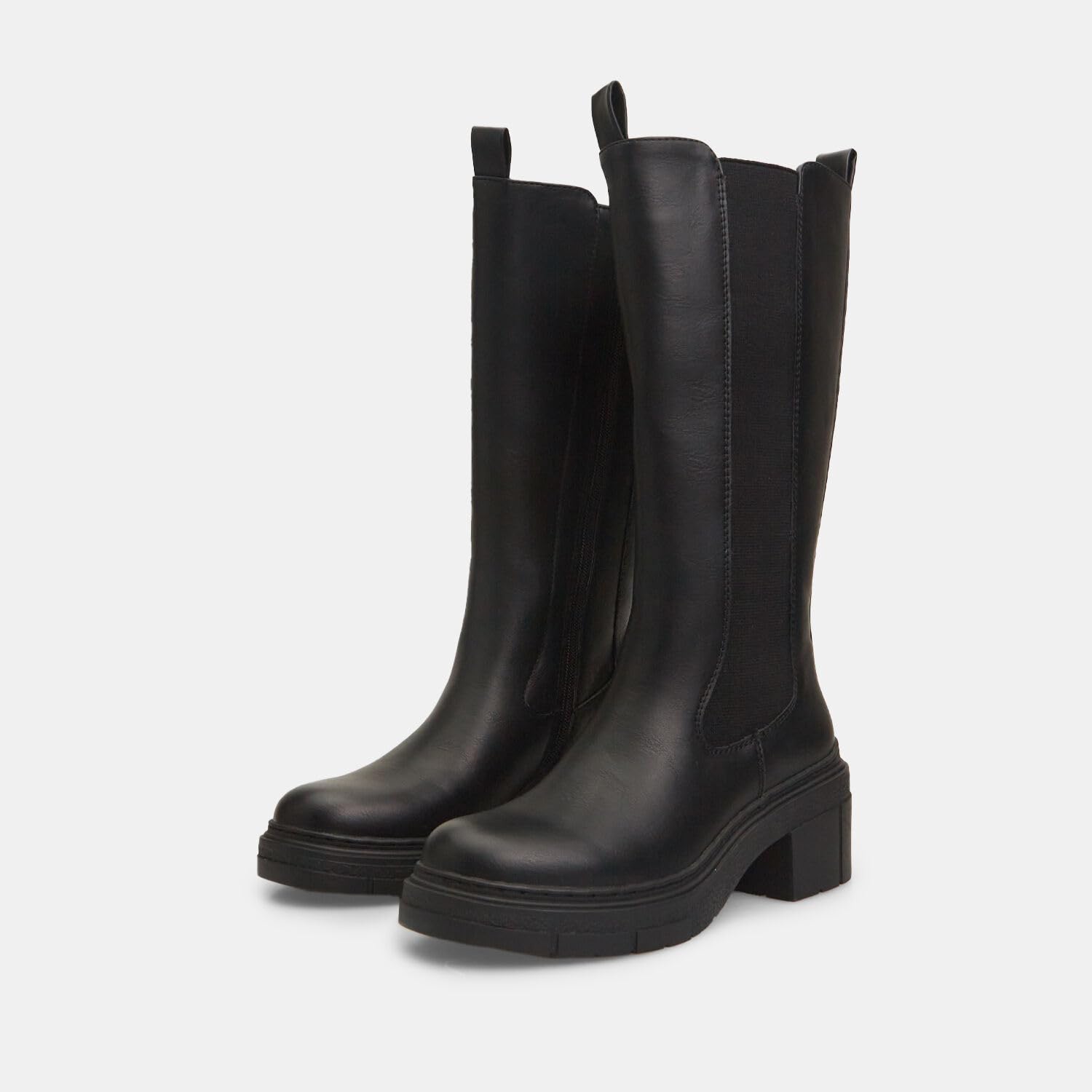 Bata bottes femme cuir talon bas confort ville