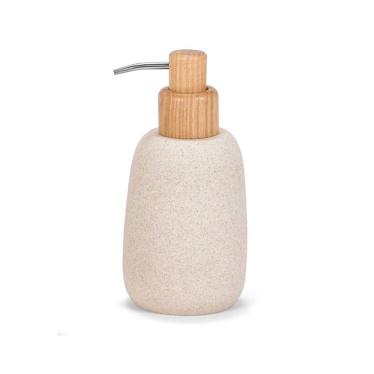 Andrea House Baño distributeur savon beige grès