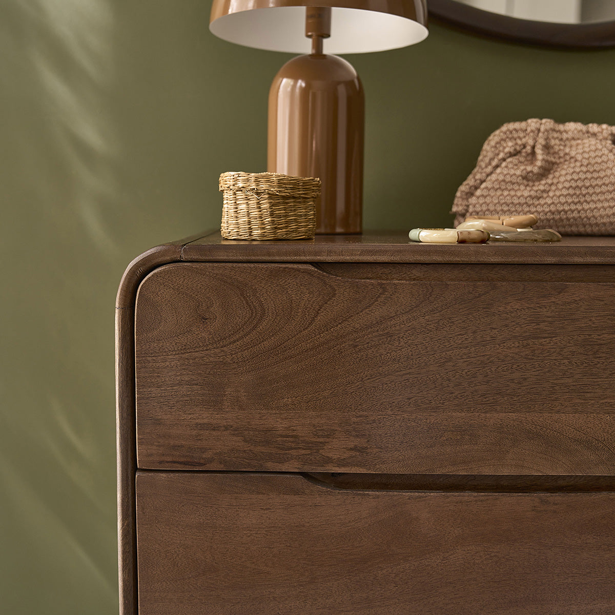 Berah Getah SOFIA commode manguier 70 cm 3 tiroirs