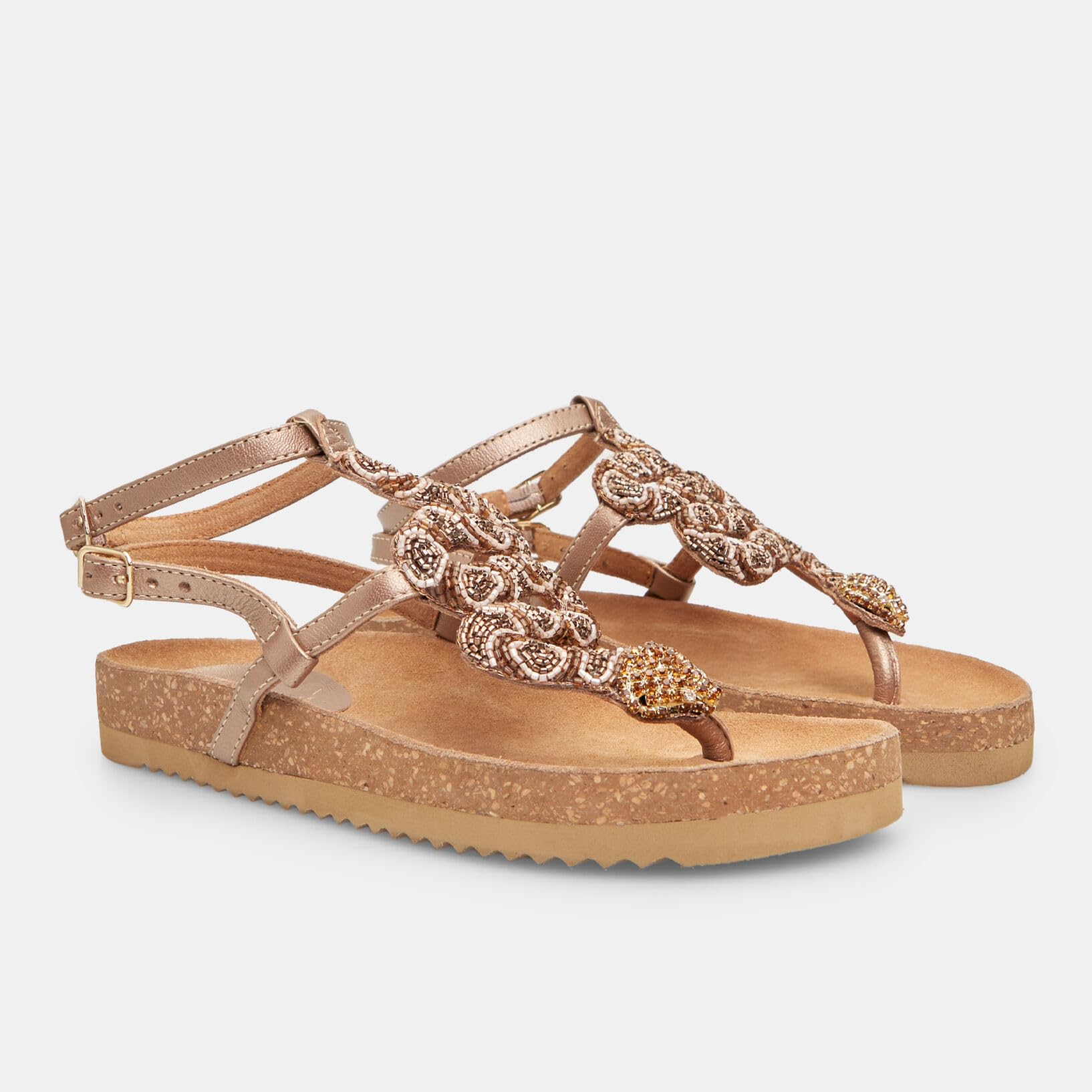 Bata Sandales cuir femme confort été