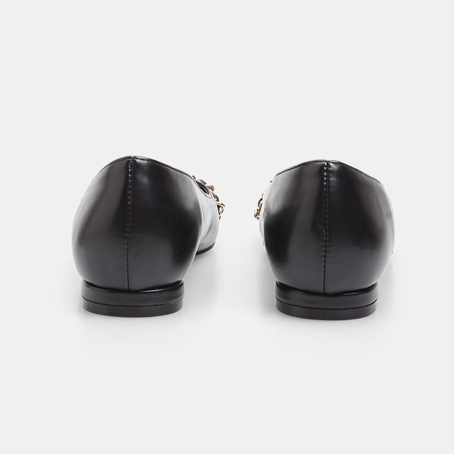 Bata Ballerines Femme Chaîne Noires Confort Antidérapant