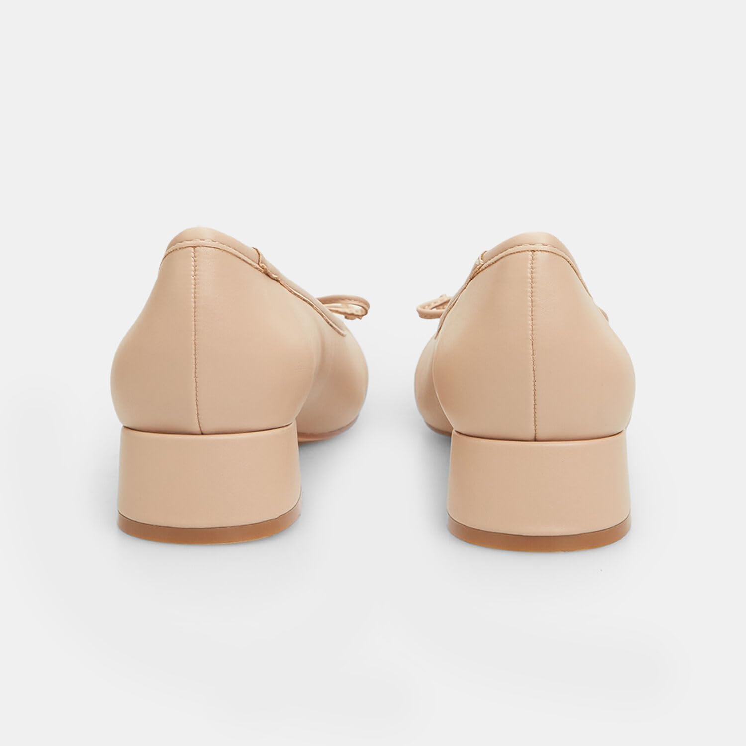 Bata Ballerines à Talons Bas ballerines rose talon 3,5 cm