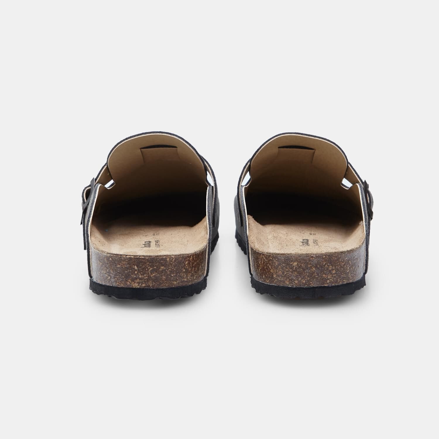 Bata Sandales Mules en suède homme confortables