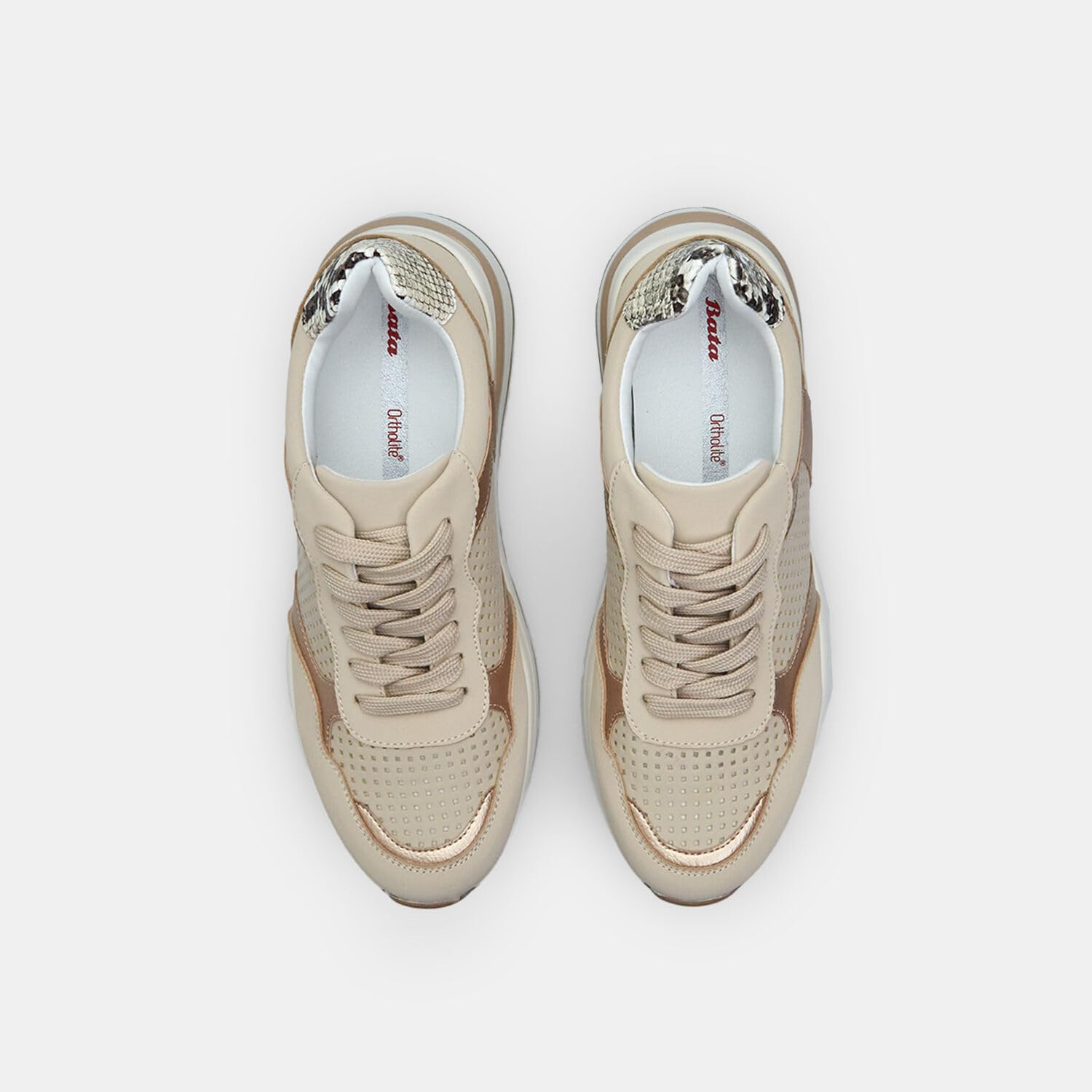Bata Sneakers Over femme semelle épaisse confort