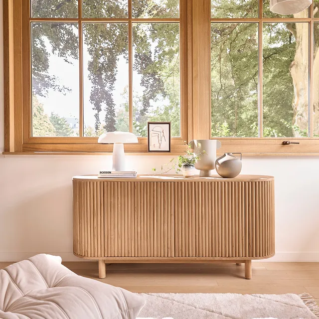 Berah Getah COLINE buffet 160 cm teck massif