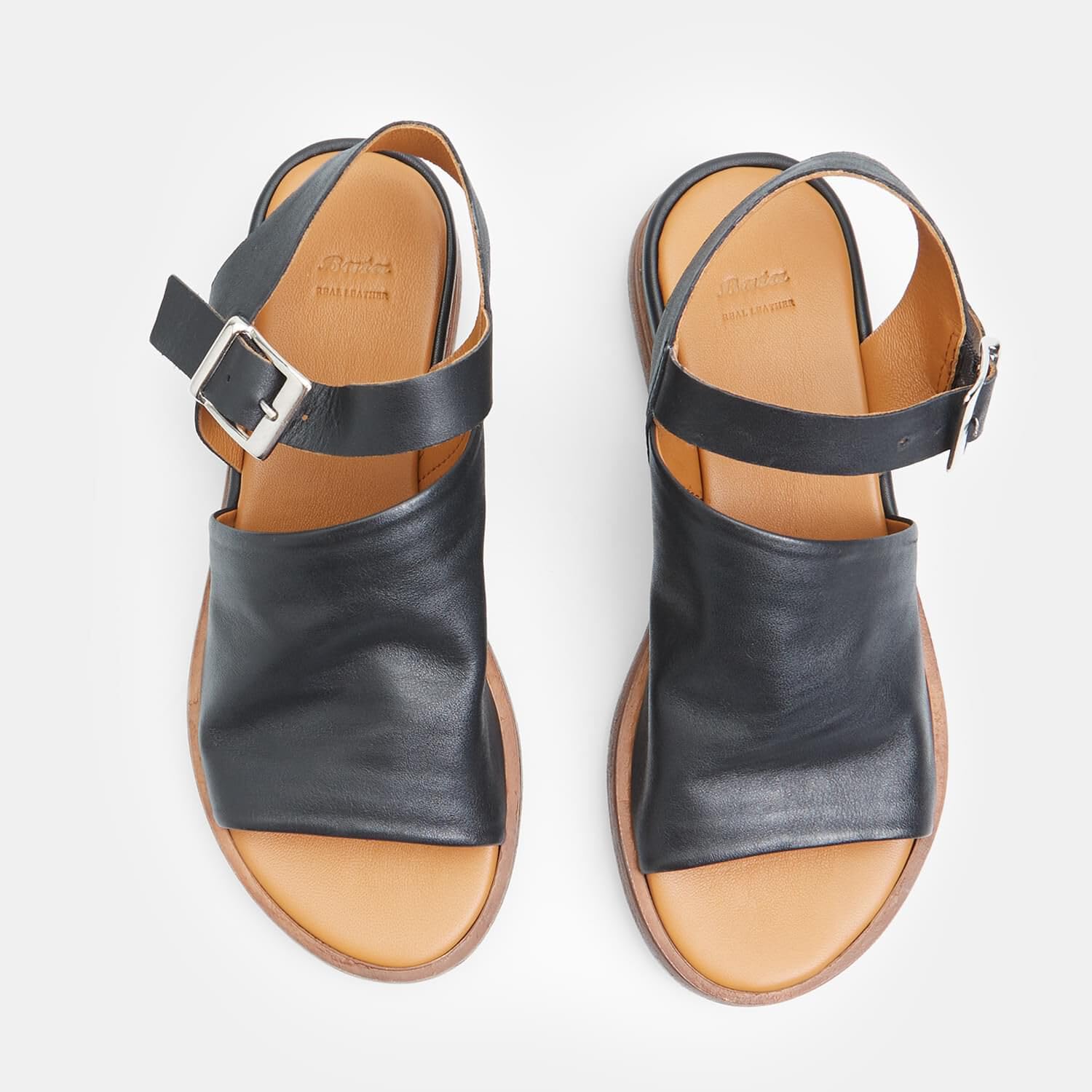 Bata Sandales Cuir Talons Femme 36 EU Ville