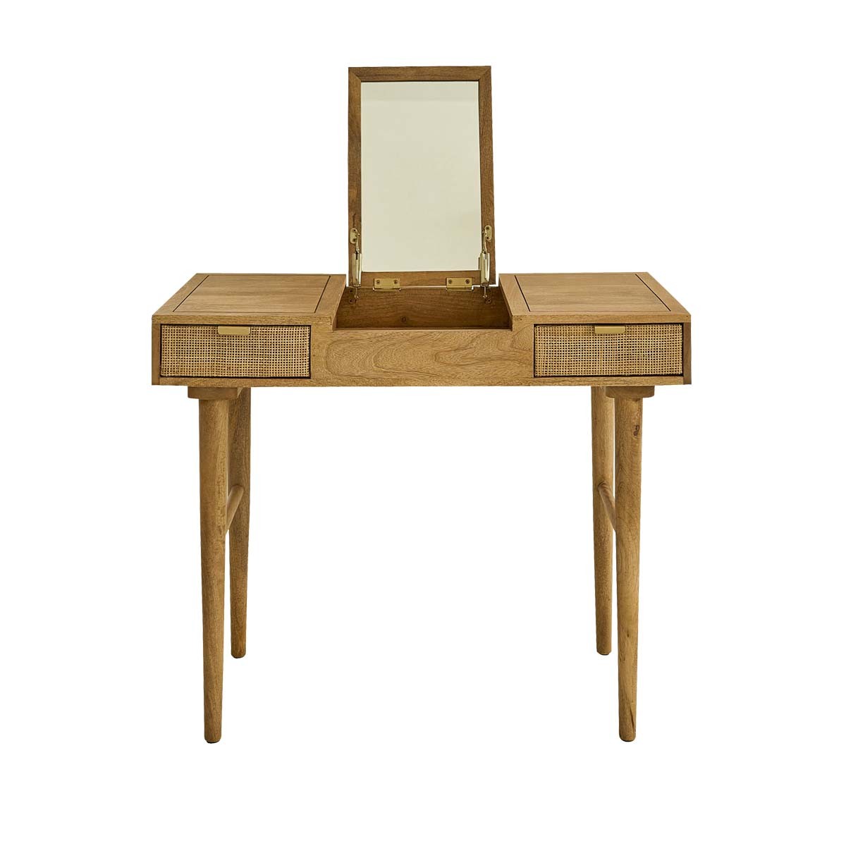 Berah Getah FELICIE bureau 90 cm manguier cannage