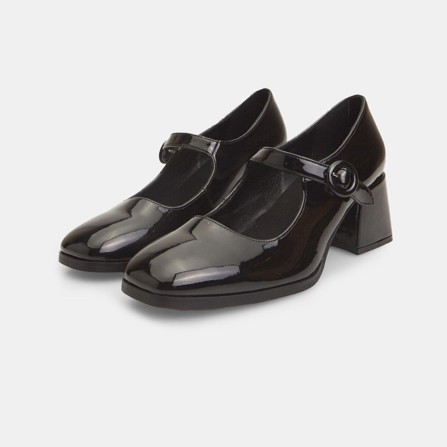 Bata Mary Jane Ballerine femme talon midi