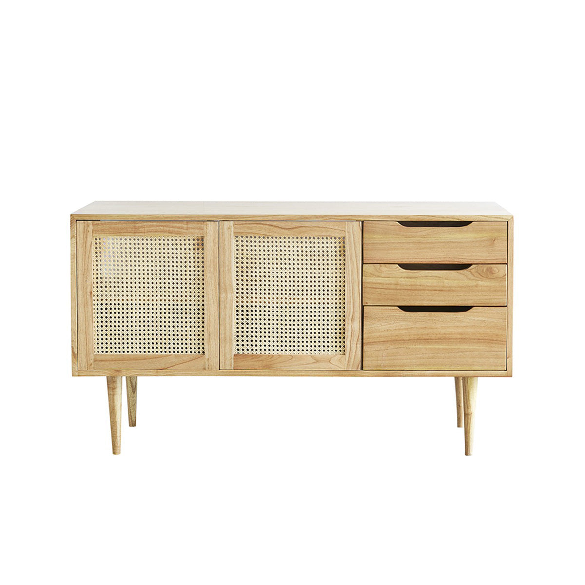 Berah Getah Hana meuble vasque cannage 135 cm