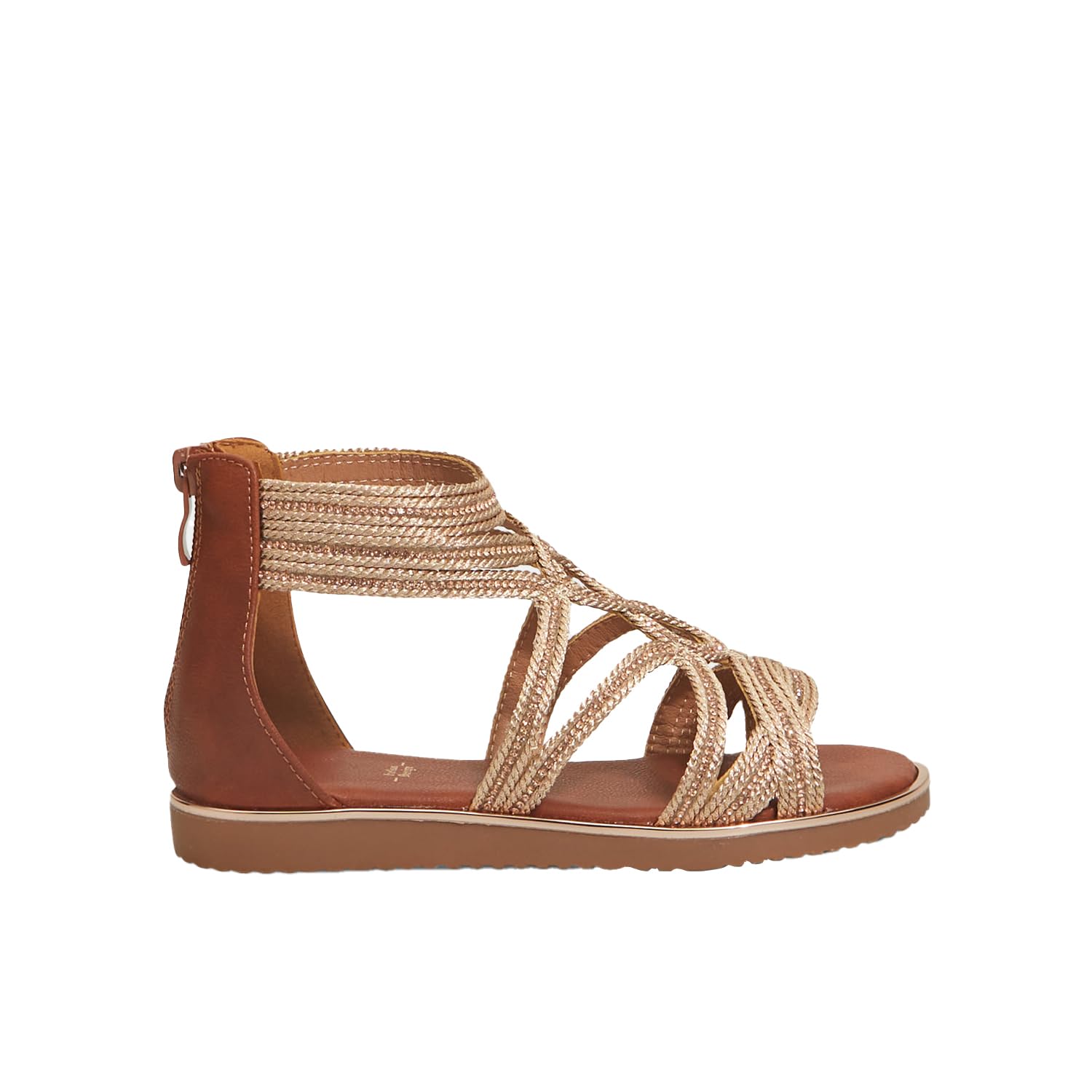 Bata Sandales fille fermeture éclair 33 EU corde