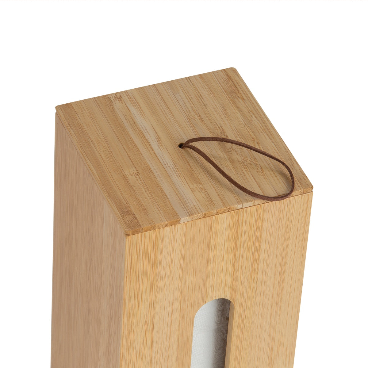 Andrea House Baño porte-rouleaux papier WC bambou réserve