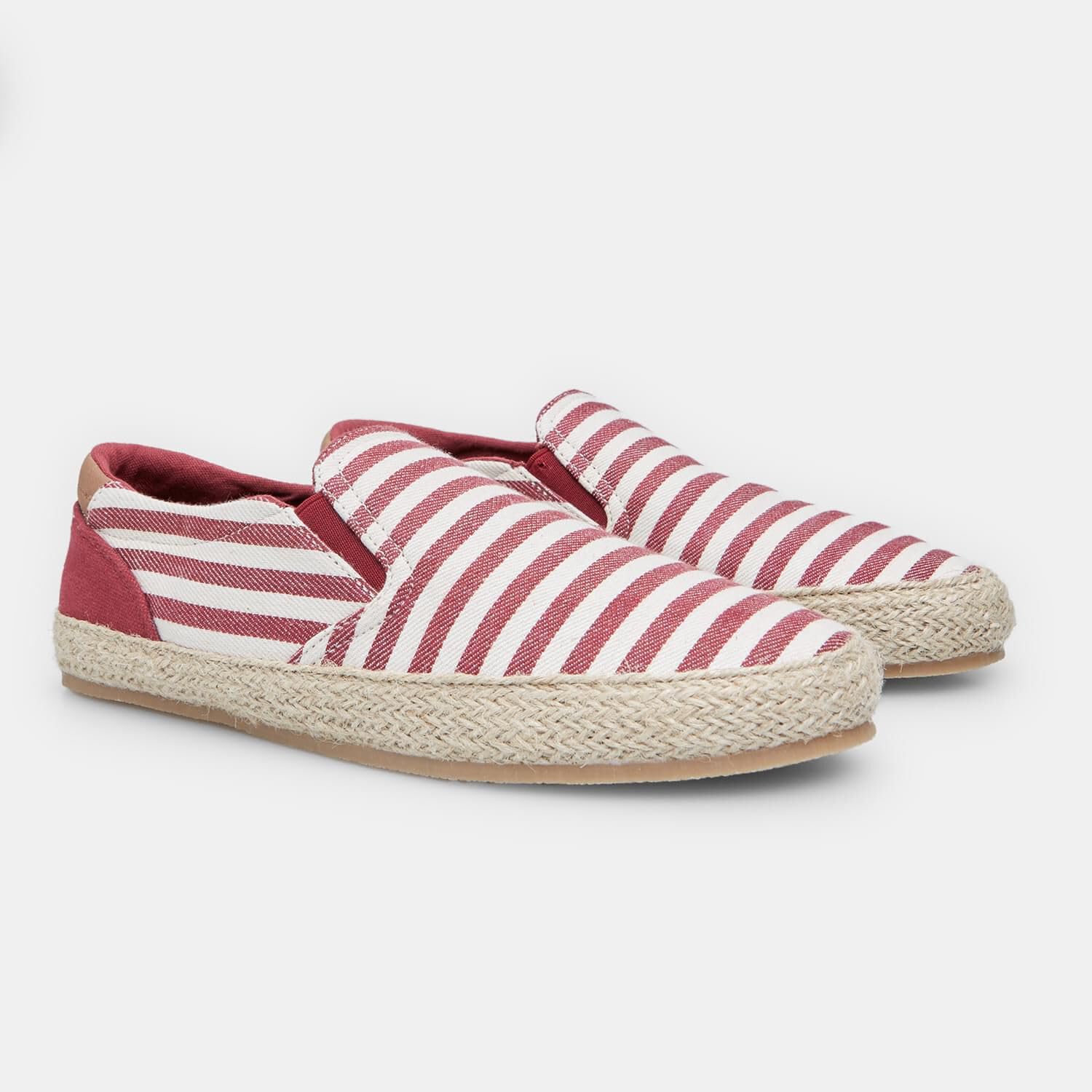 Bata espadrilles homme tissu rayures pointure 40 EU