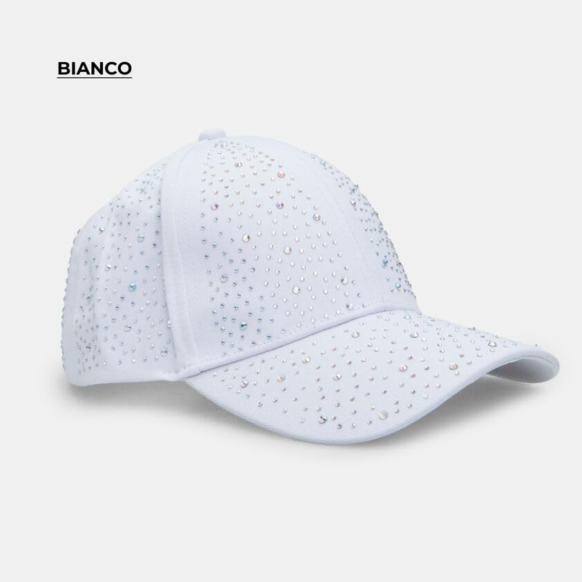 Bata casquette baseball femme pierres appliquées adulte