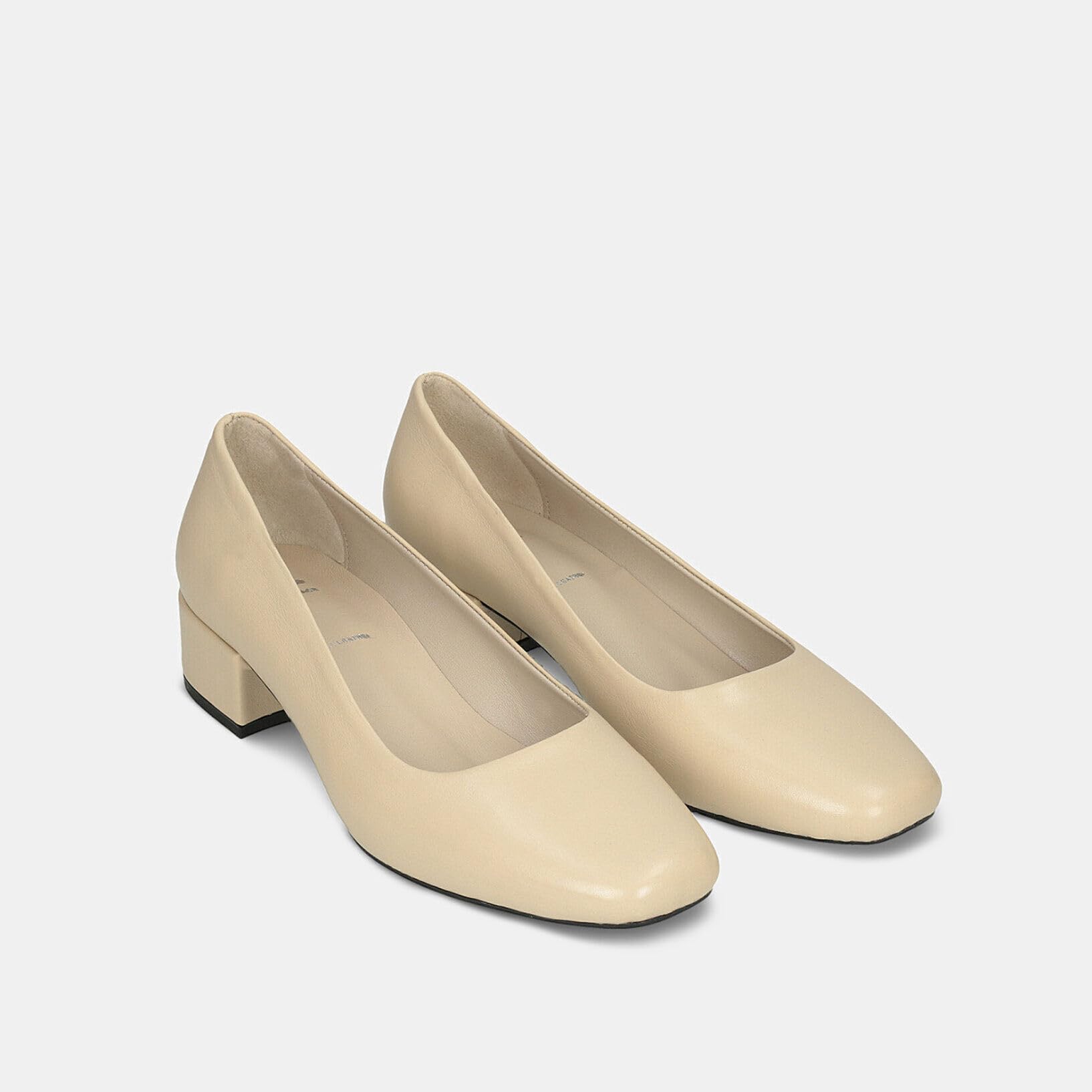 Bata Escarpins cuir femme talon 3,5 cm bureau