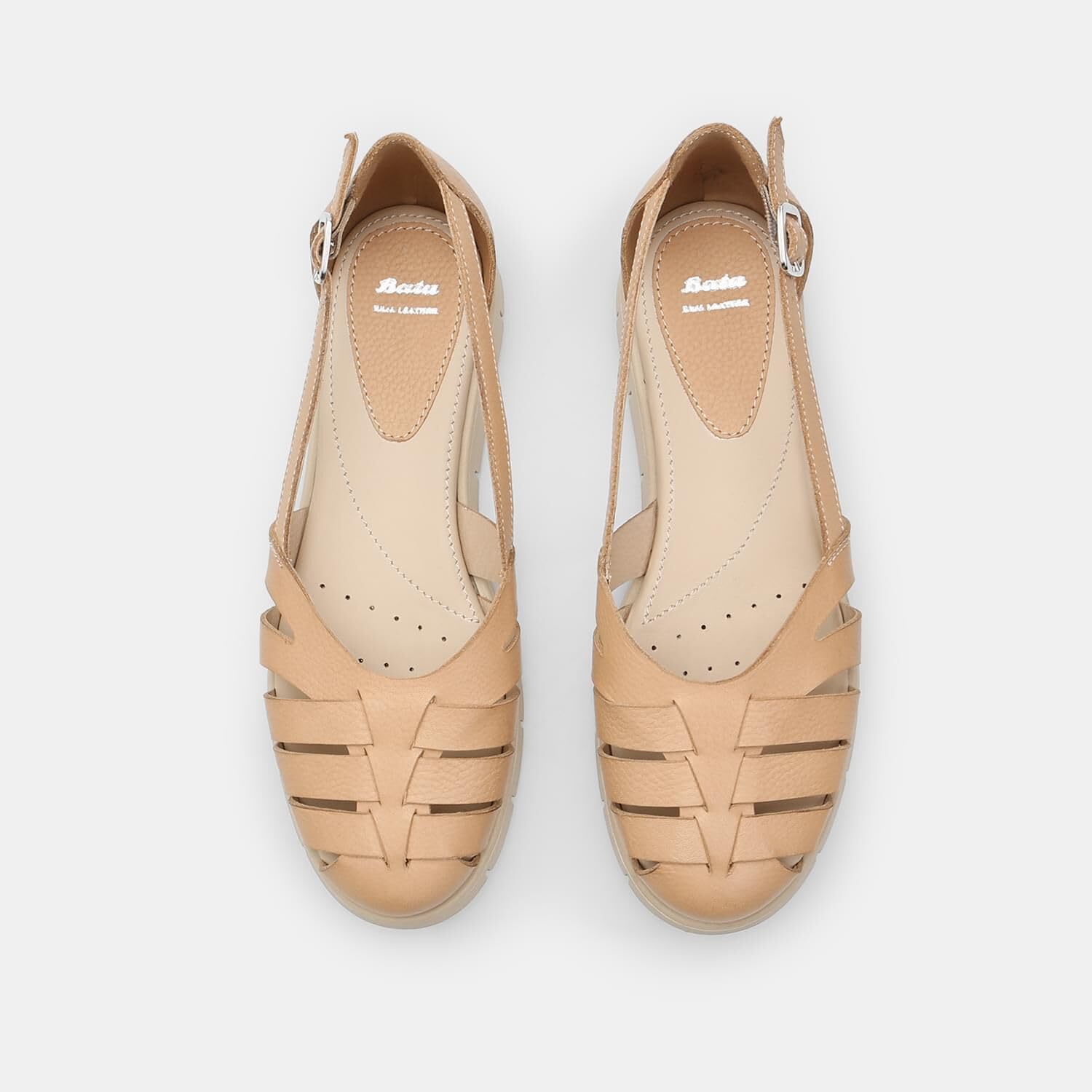 Bata Ballerines Cuir femme ballerines confortables élégantes