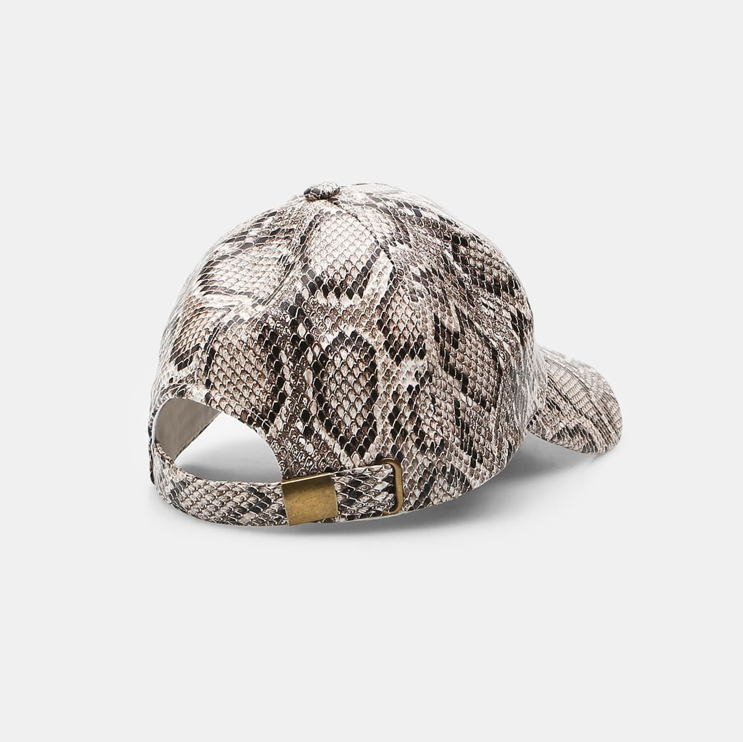 Bata Casquette baseball femme python beige taille unique