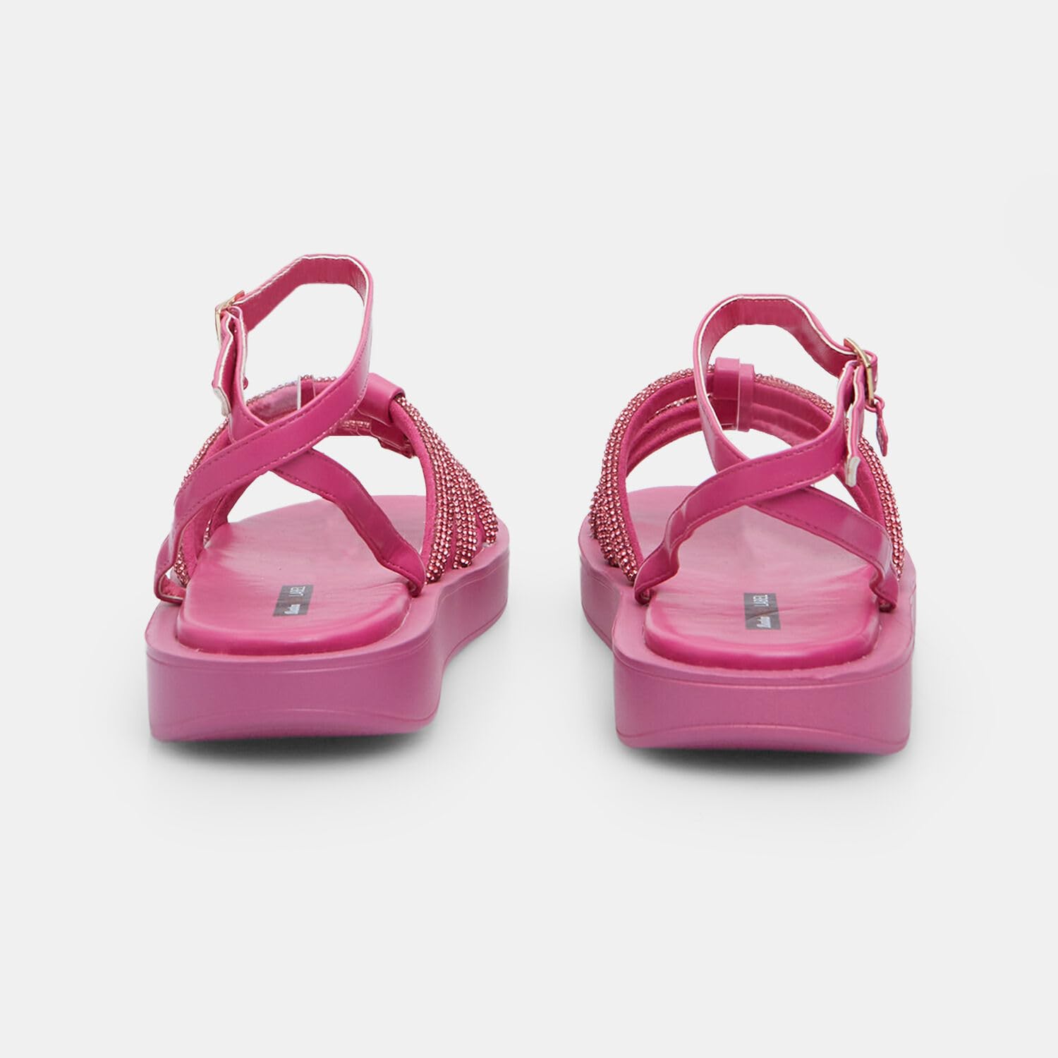 Bata Red Label Plateforme Sandales Femme Fuchsia 36