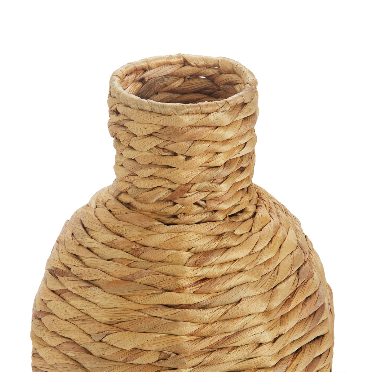 Andrea House vase déco fibre naturelle beige