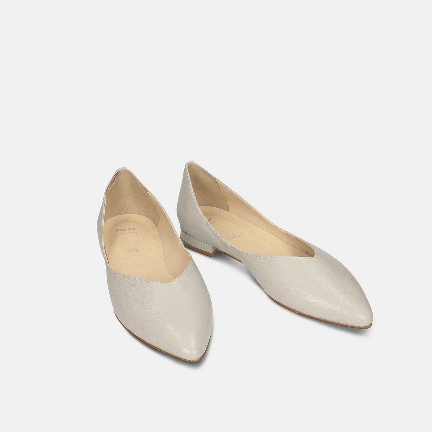 Bata Ballerines femme cuir plates usage bureau