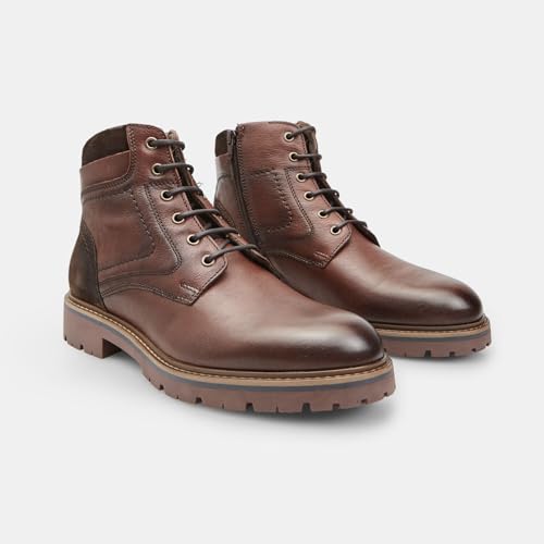 Bata Bottines homme lacets cuir confort élégant