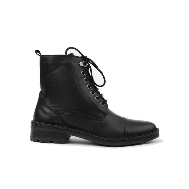 Bata Bottines à lacets femme cuir ville