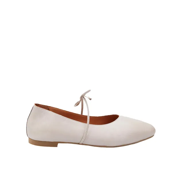 Bata Ballerines cuir femme beige 36 EU à nœud