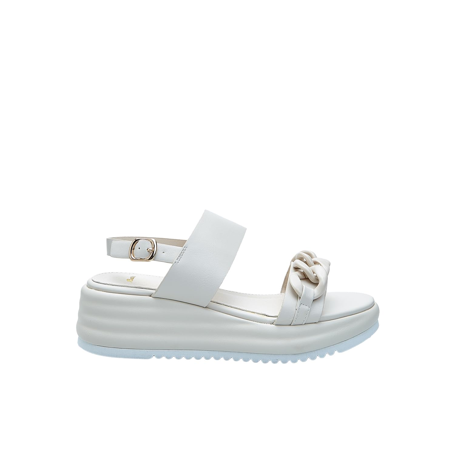 Bata Sandales Femme Cuir Plateforme 5 cm - Sandales