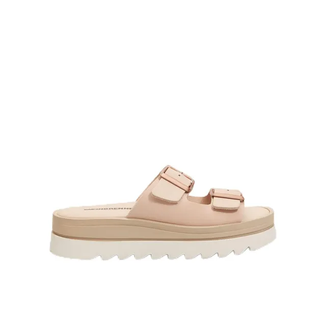 Bata Weinbrenner mules femme cuir crantée