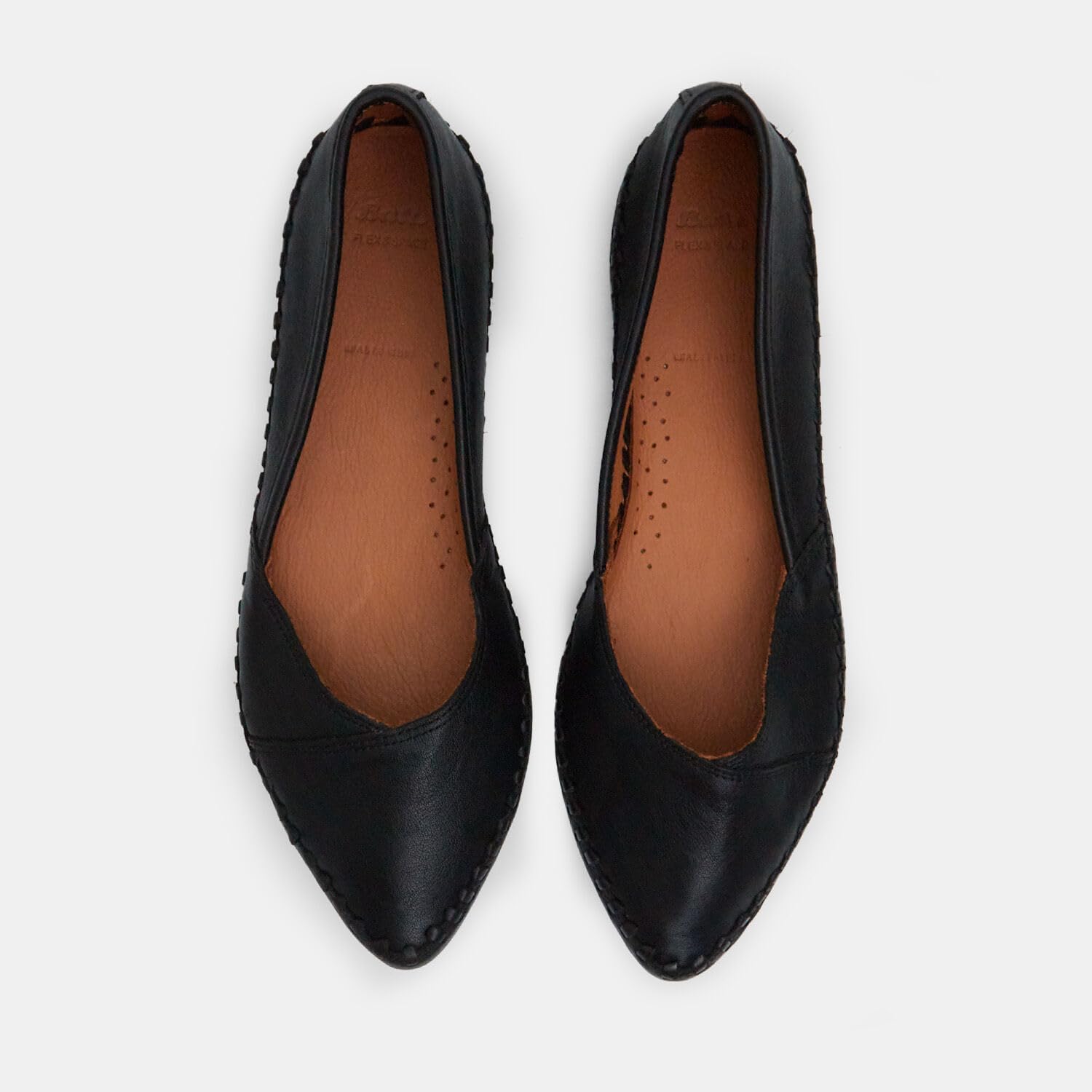 Bata Ballerines cuir femme plates confortables