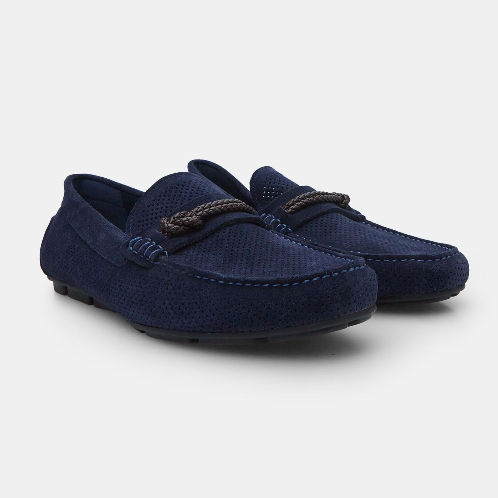 Bata Mocassins homme suédine ville confort