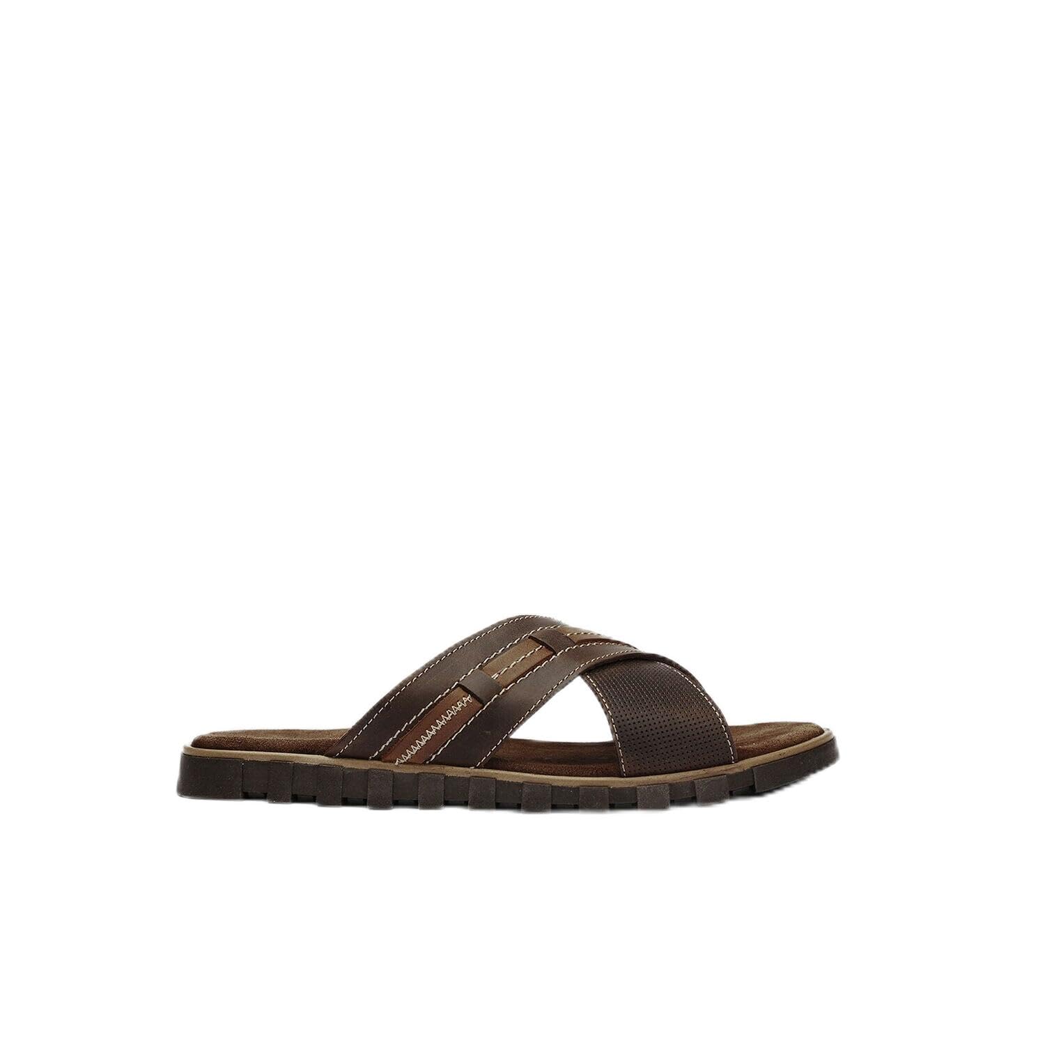 Bata Sandales homme mules nubuck confortables