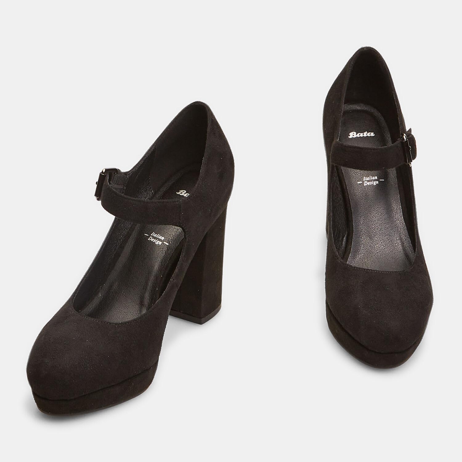 Bata Escarpins large talon plateau - chaussures talons