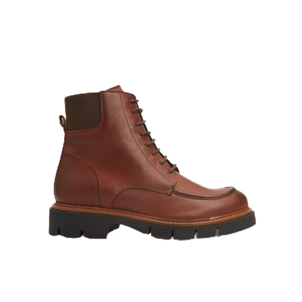 Bata Bottines lacets femme cuir confort