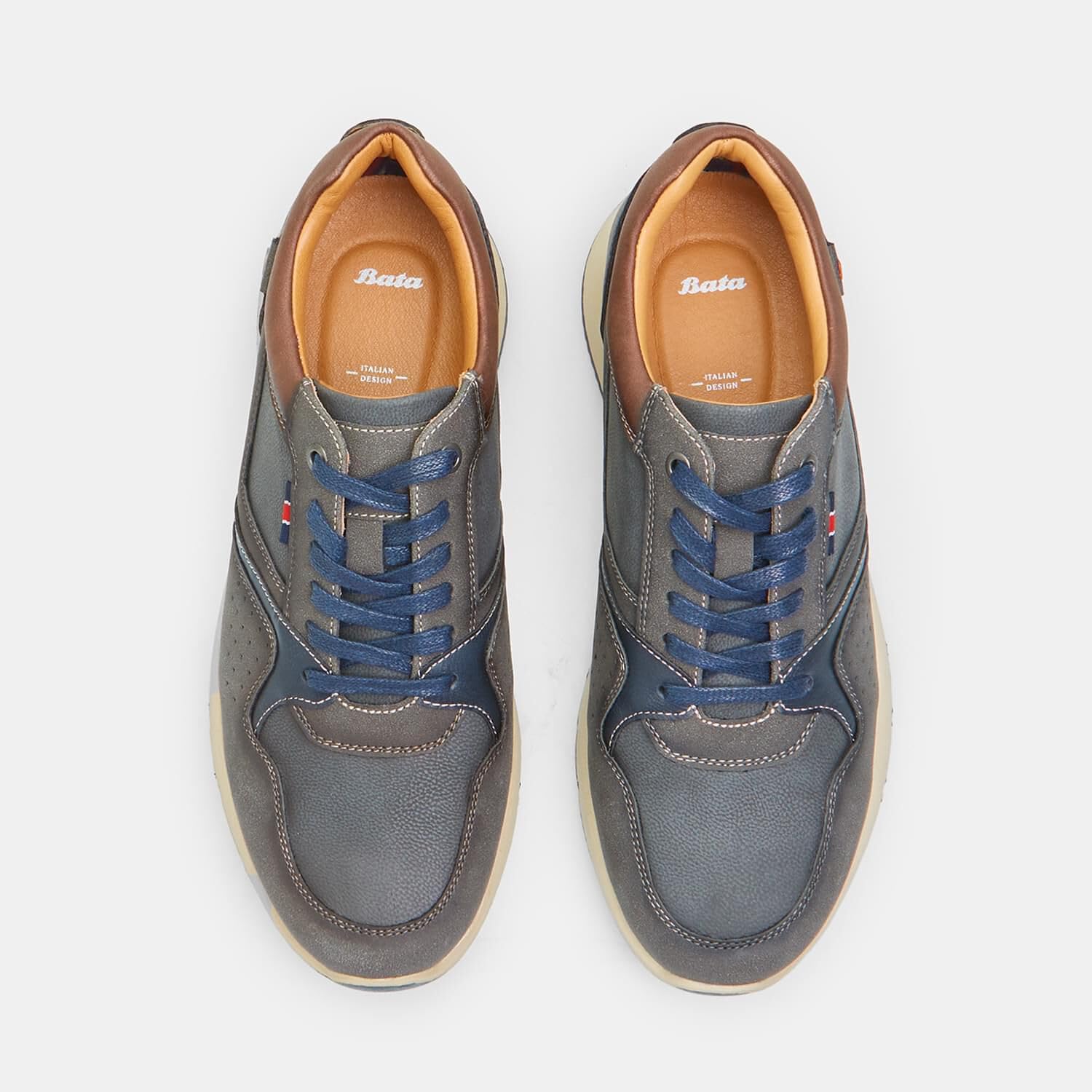 Bata Chaussures à lacets homme semelle sport confort