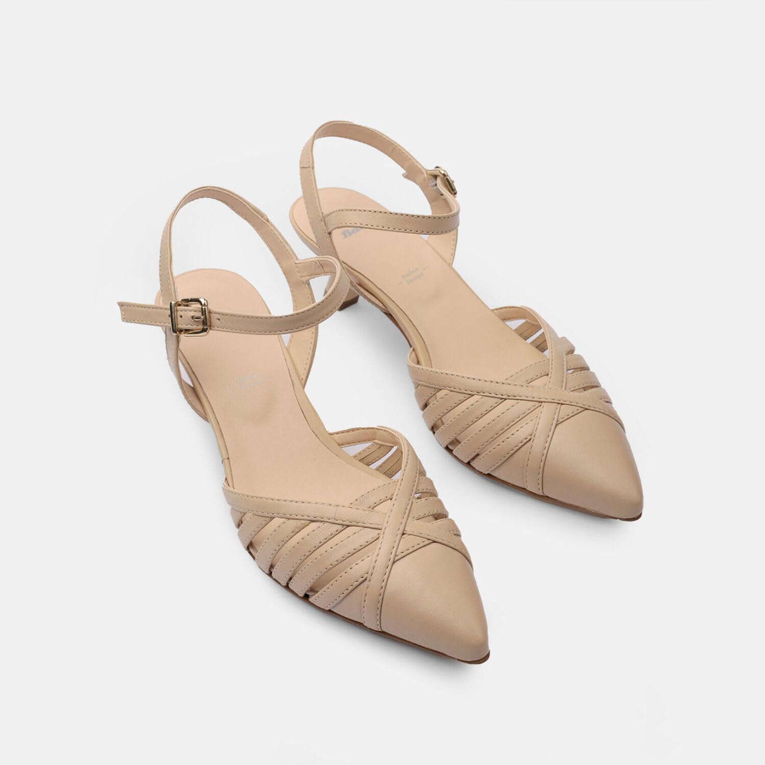 Bata Slingback femme talon 6 cm chaussures talons