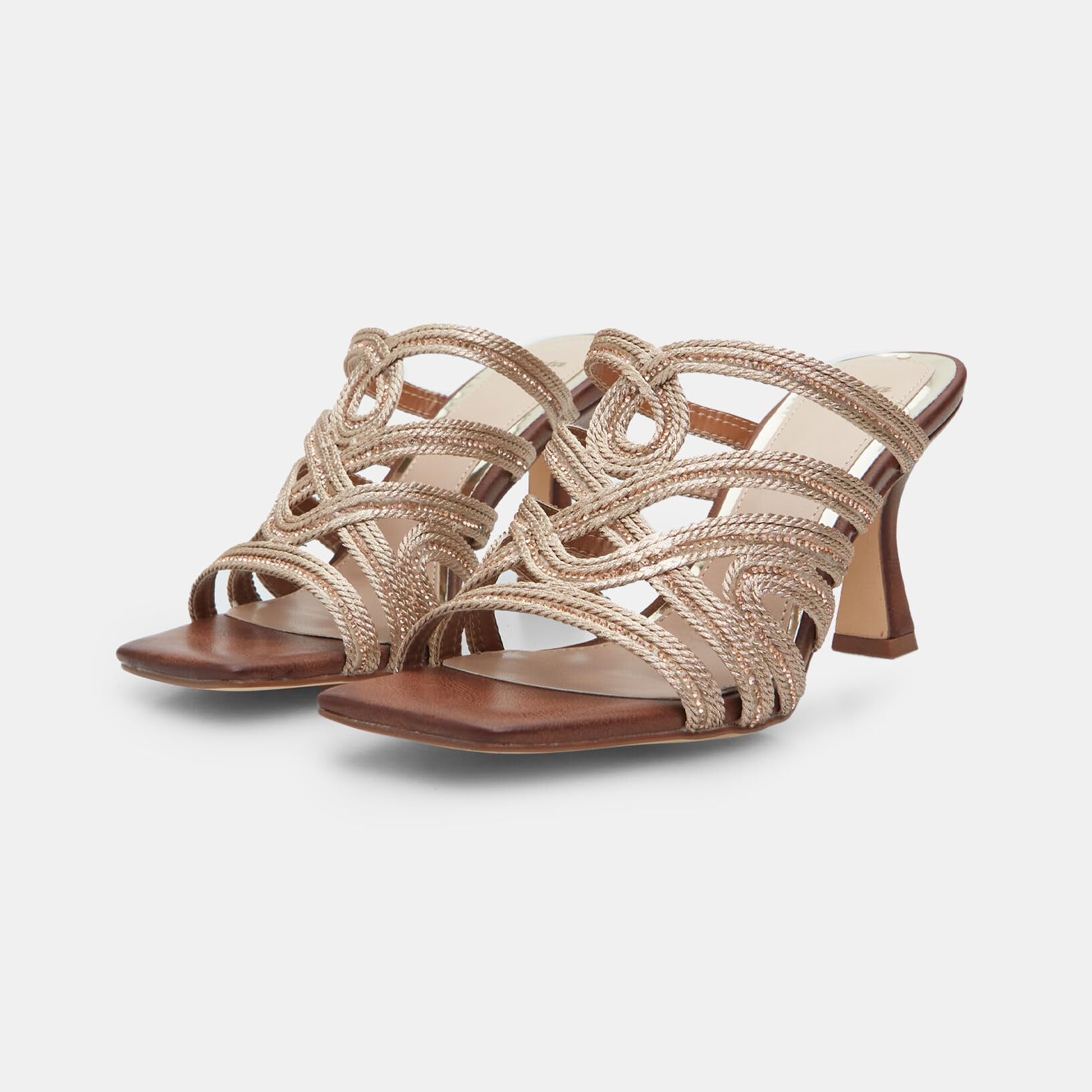 Bata Mules femme sandales talon 8 cm 36 EU