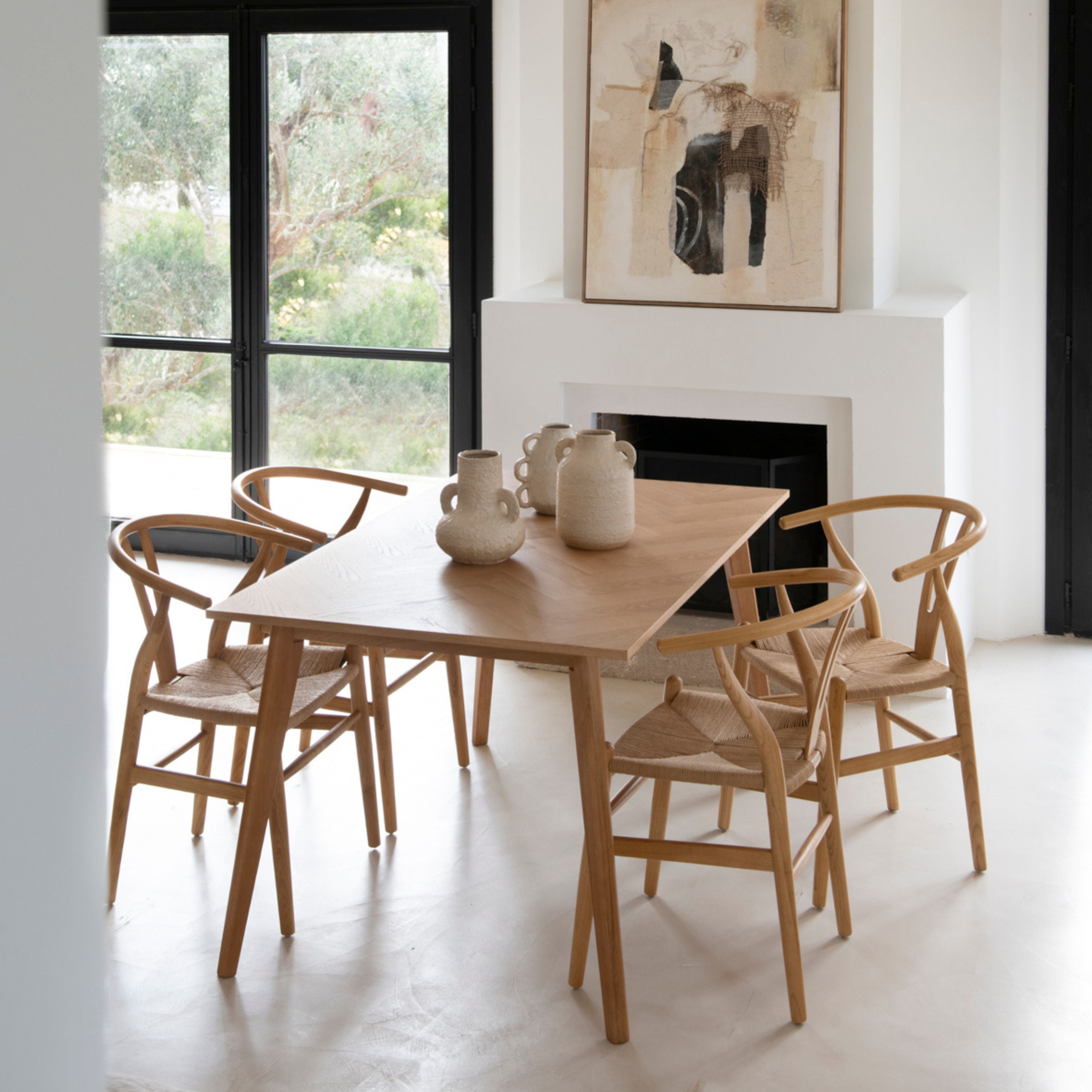 Andrea House chaise salle à manger bois moderne