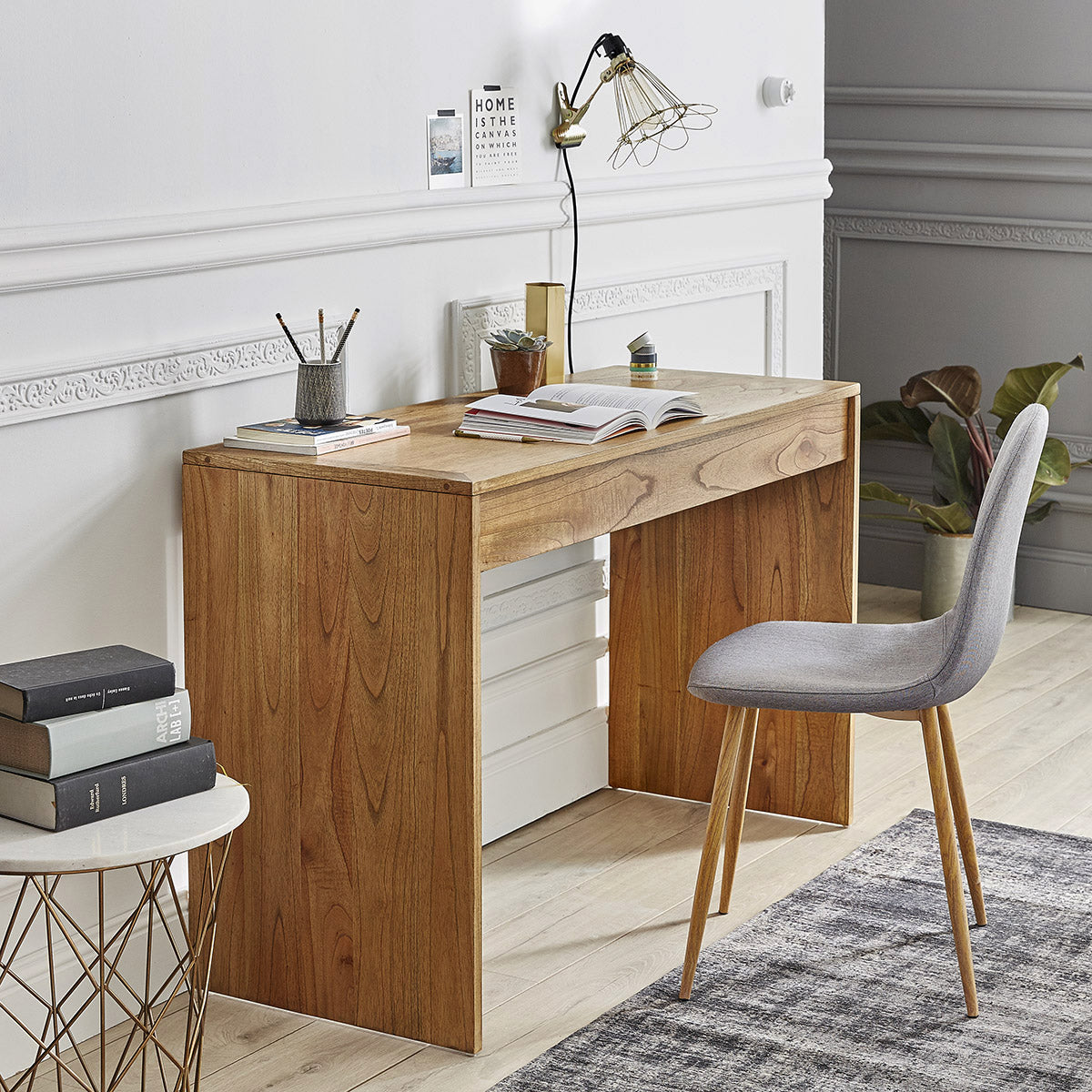 Berah Getah Tilo console mindi 120 cm naturelle
