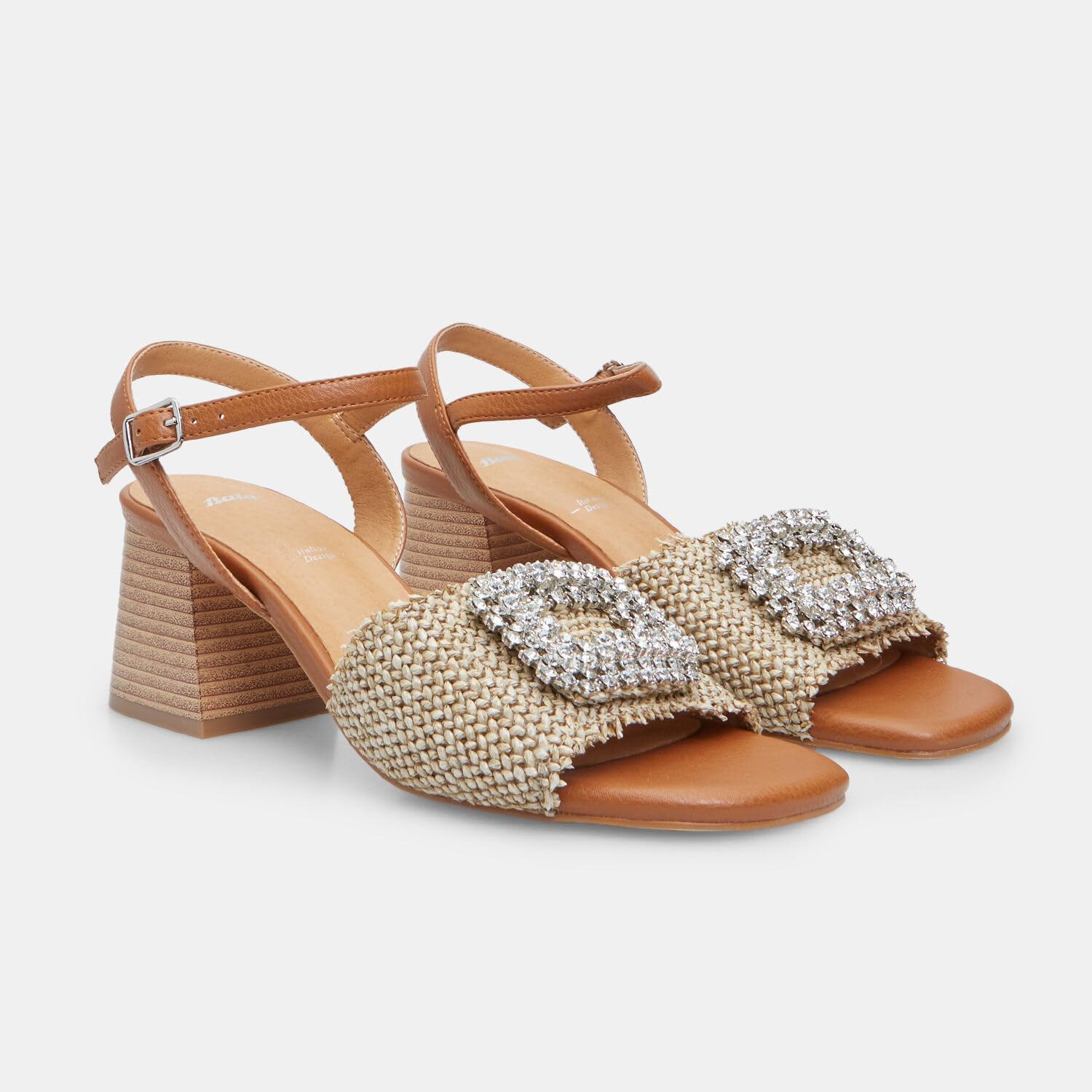 Bata sandales femme talon 6 cm confort soirée