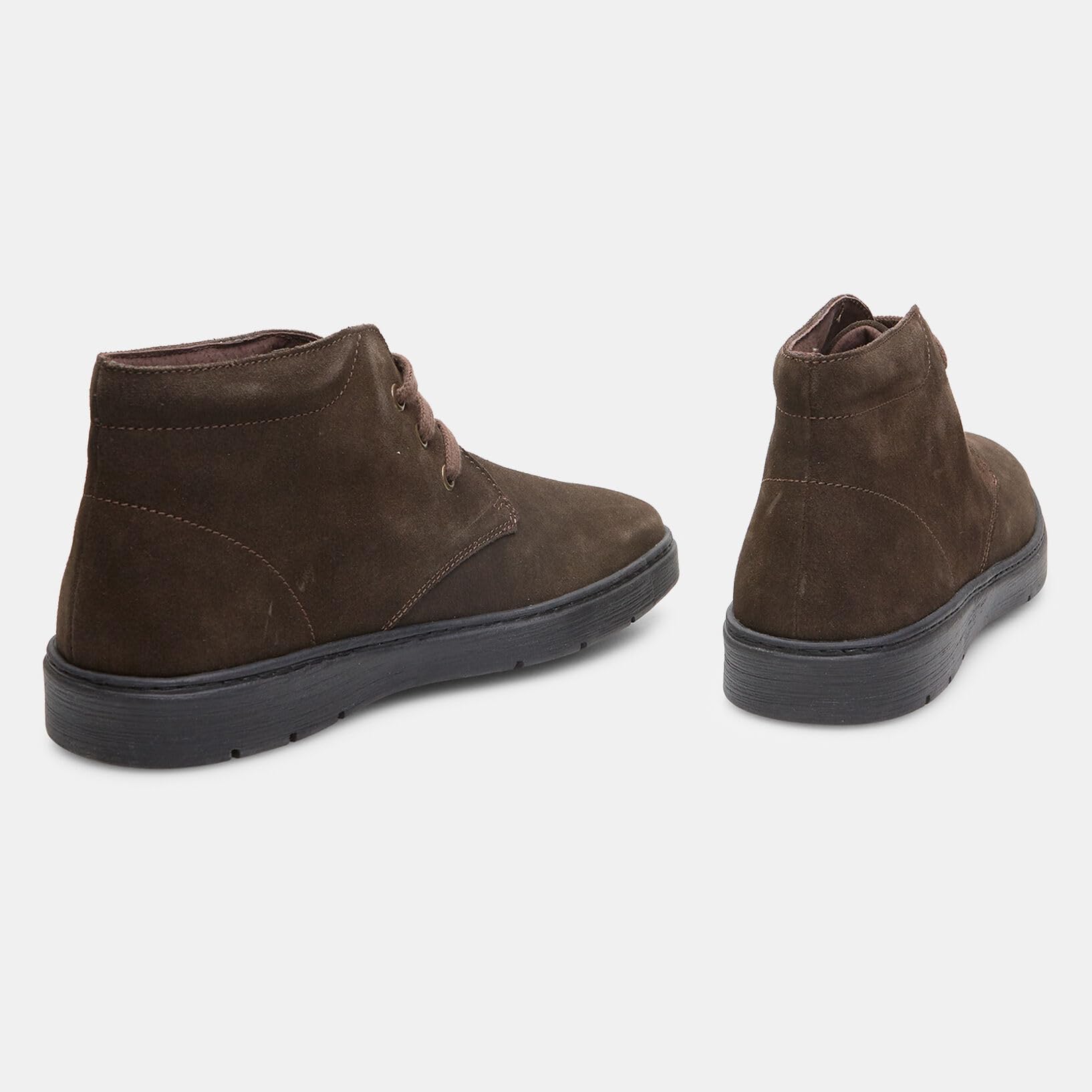 Bata Bottines homme cuir velours hiver confortable