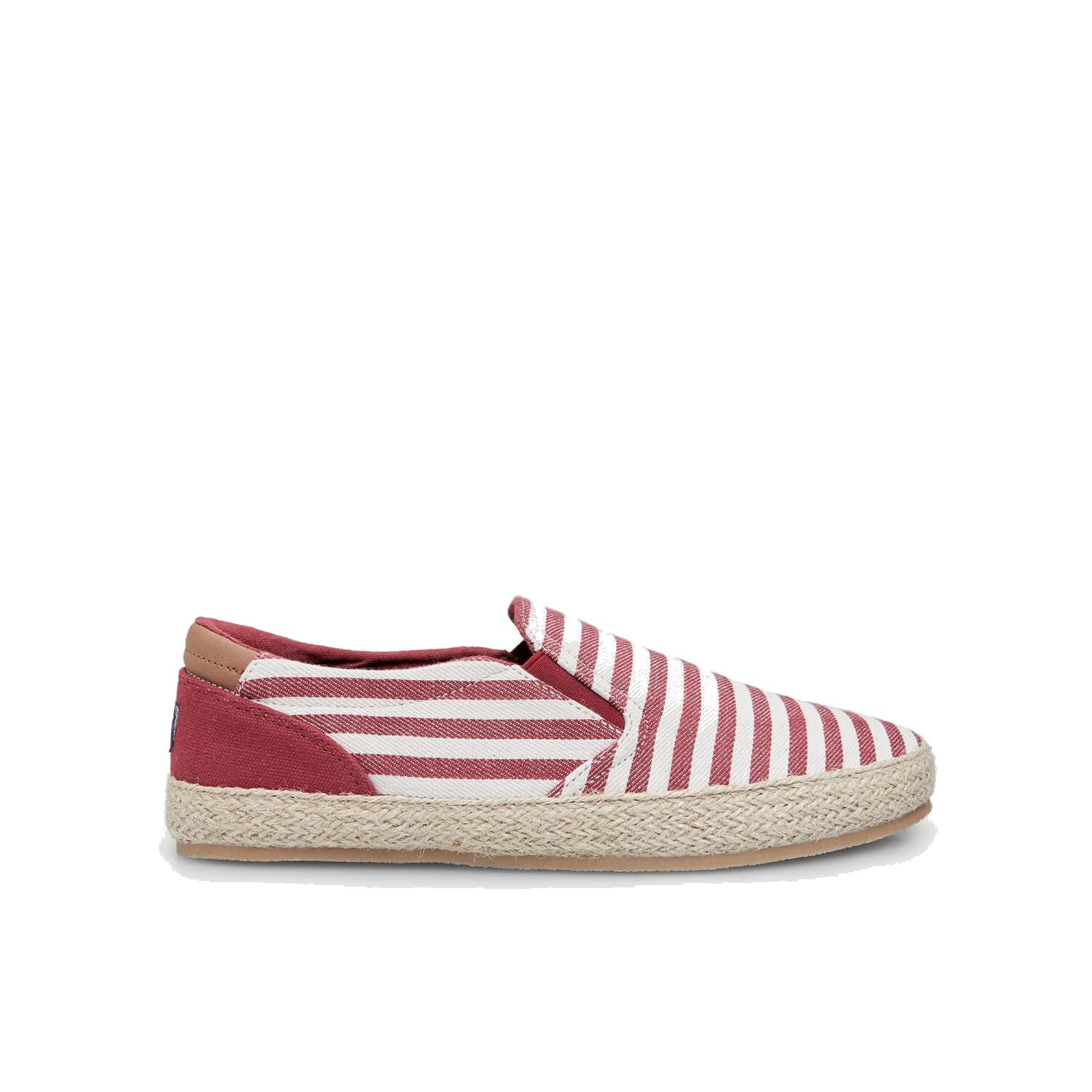 Bata espadrilles homme tissu rayures pointure 40 EU